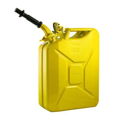 Wavian Gas Can Yellow 20 Liter [4 Gas Cans/Unit]